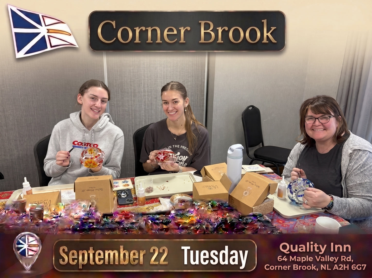 Mosaic Workshops in Corner Brook, NL