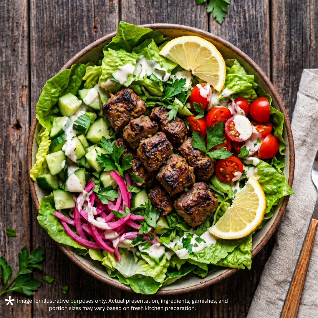Dinner 8 pm Traditional Shish Kabab