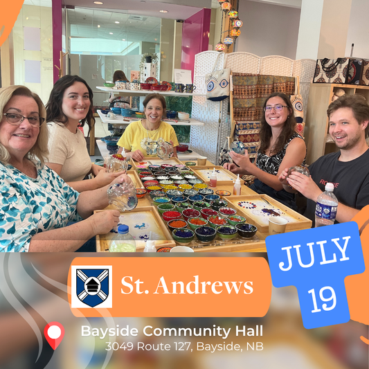 Mosaic Workshops in St.Andrews, NB